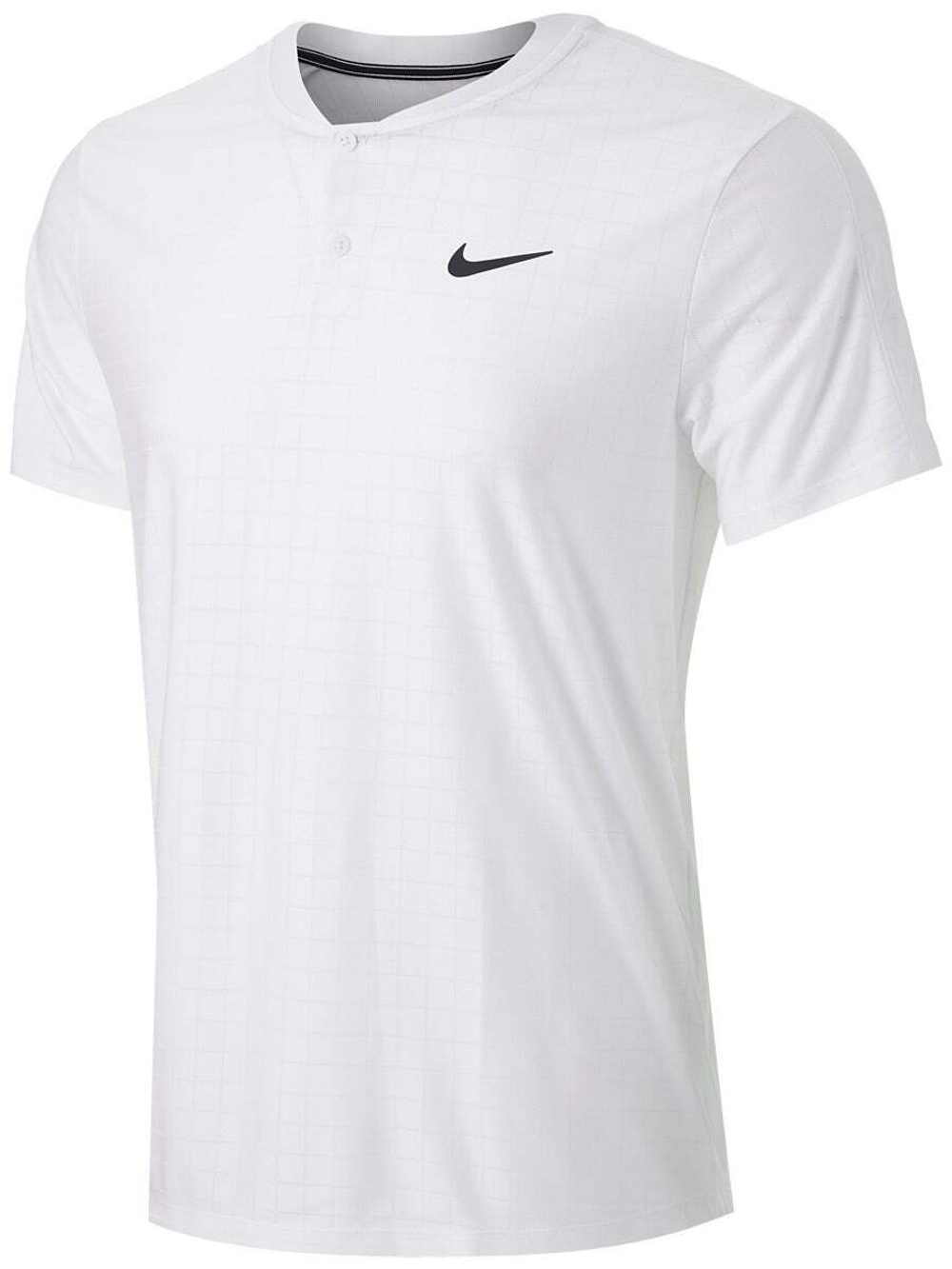 Мужское теннисное поло Nike Court Dri-Fit Advantage Polo - white/black
