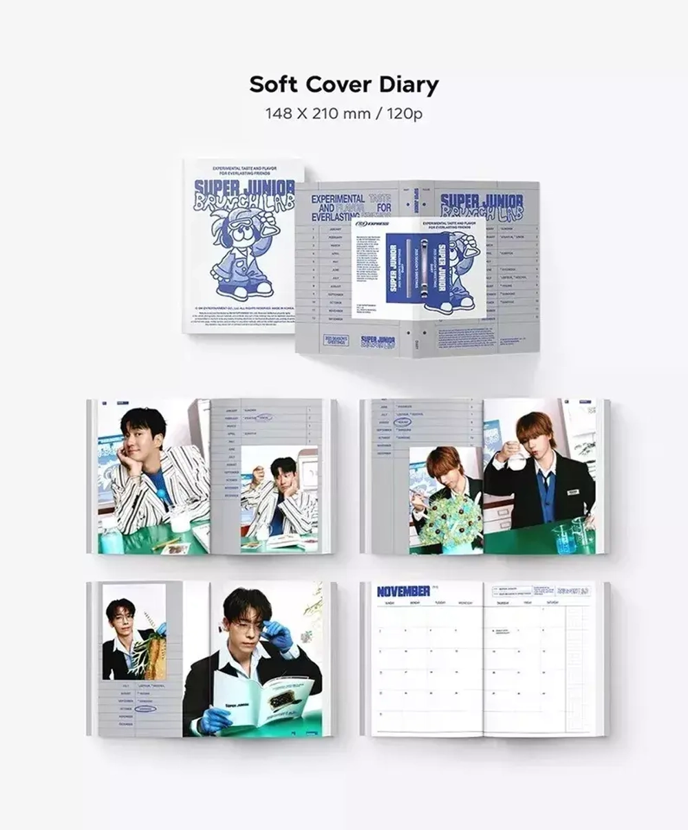 Календарь SUPER JUNIOR - 2025 SEASON’S GREETINGS