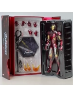 Фигурка Железный человек Marvel ZD Toys 1907-07 Mark 7 свет