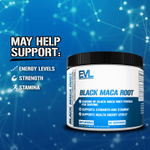 EVLution Nutrition, корень черной маки, без добавок, 100 г (3,53 унции)