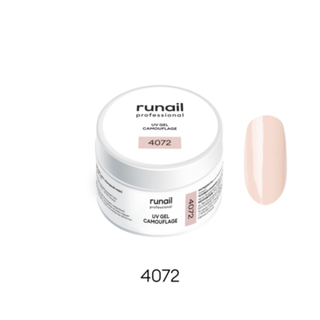 Runail Камуфлирующий УФ-гель (цвет: холодный нюд), 15 г №4072