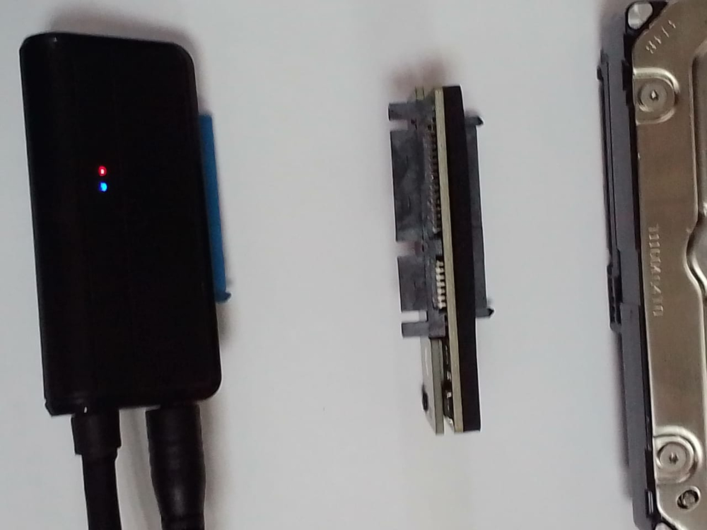 SAS-SATA переходник - адаптер с контроллером для HDD