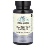 Terra Origin, Healthy Gut™, капсулы с витамином D, 60 капсул