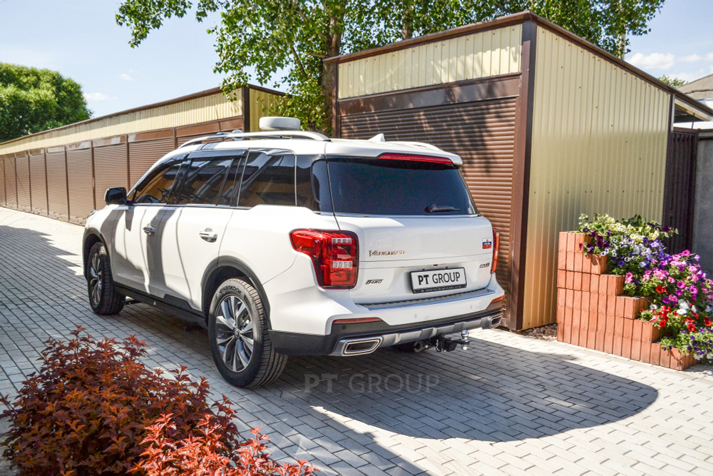 Фаркоп PT GROUP /съемный квадрат/ GAC GS8 2019-(паспорт и сертификат в комплекте)(без электрики) арт.GAC-19-991122.00