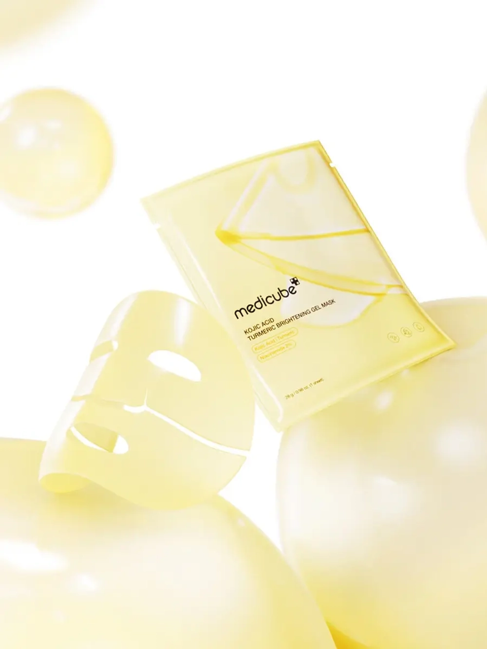 Medicube Гидрогелевая маска для сияния кожи Kojic Acid Turmeric Brightening Gel Mask 28 гр