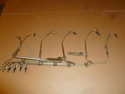 Трубки топливные высокого давления (к-т на 1 дв-ль ,6 шт ) Ricardo R6126A-260DE; TDK 260 6LT  /High pressure fuel pipes