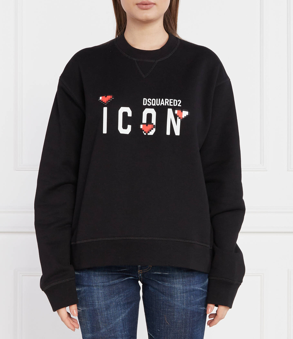 Худи Icon Game Lover Dsquared2 - черный(S80GU0092 S25516)