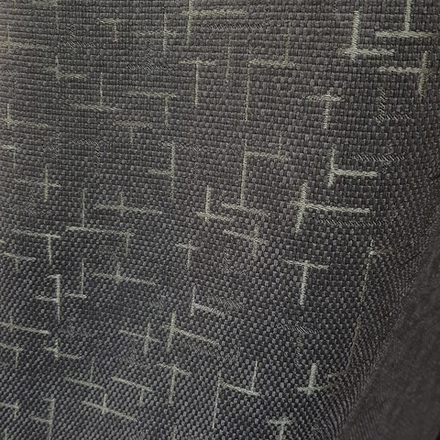 Блэкаут рогожка Штрихи темно-серые оптом. Ш-280 см. Арт. 207R