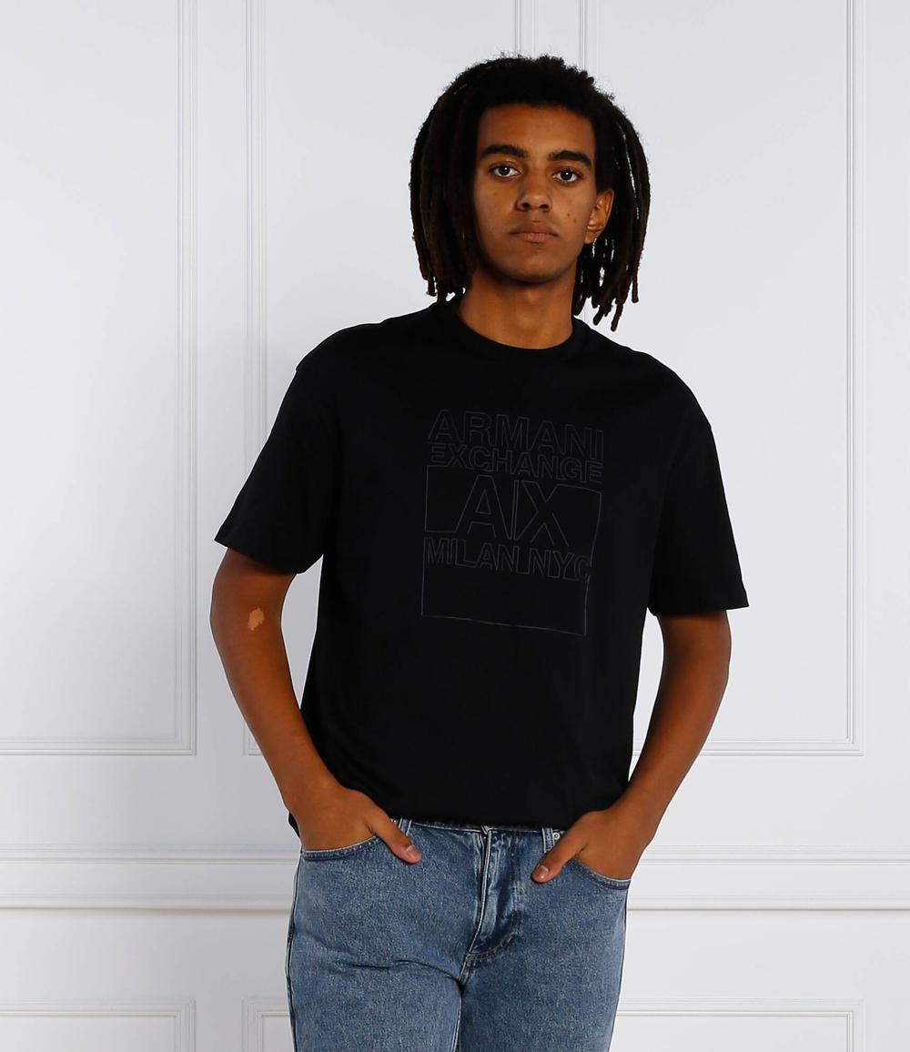 футболка Armani Exchange - черный(6LZTLA ZJGAZ)