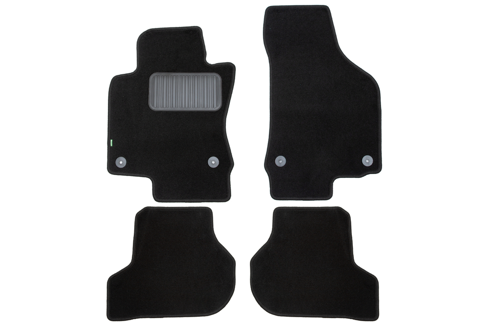 Коврики в салон для VOLKSWAGEN Jetta V АКПП 2005-2011, седан, 4 шт. (текстиль) KLEVER02511401210KH