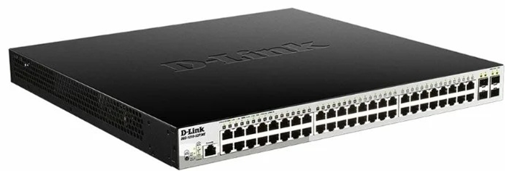 D-link DGS-1210-52P/ME/B1A черный