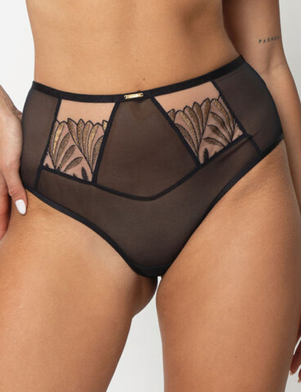 Трусы Subtille Frida слипы высокие (черный)