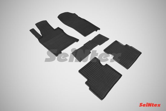 Резиновые коврики в салон Infiniti Q50 (2014-наст. время) "Сетка"