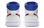 Кроссовки Jordan Air Jordan 1 Mid University Red (Женская размерная сетка)
