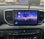 Магнитола для KIA Sportage 2018-2021 (рамка черная) - Carmedia OL-9780-2 QLed+2K, Android 12, TS10, CarPlay, 4G SIM-слот