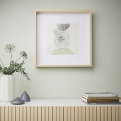 IKEA SANNAHED  (ИКЕА САННАХЕД)  -  Рама, имитация березы, 50x50 см