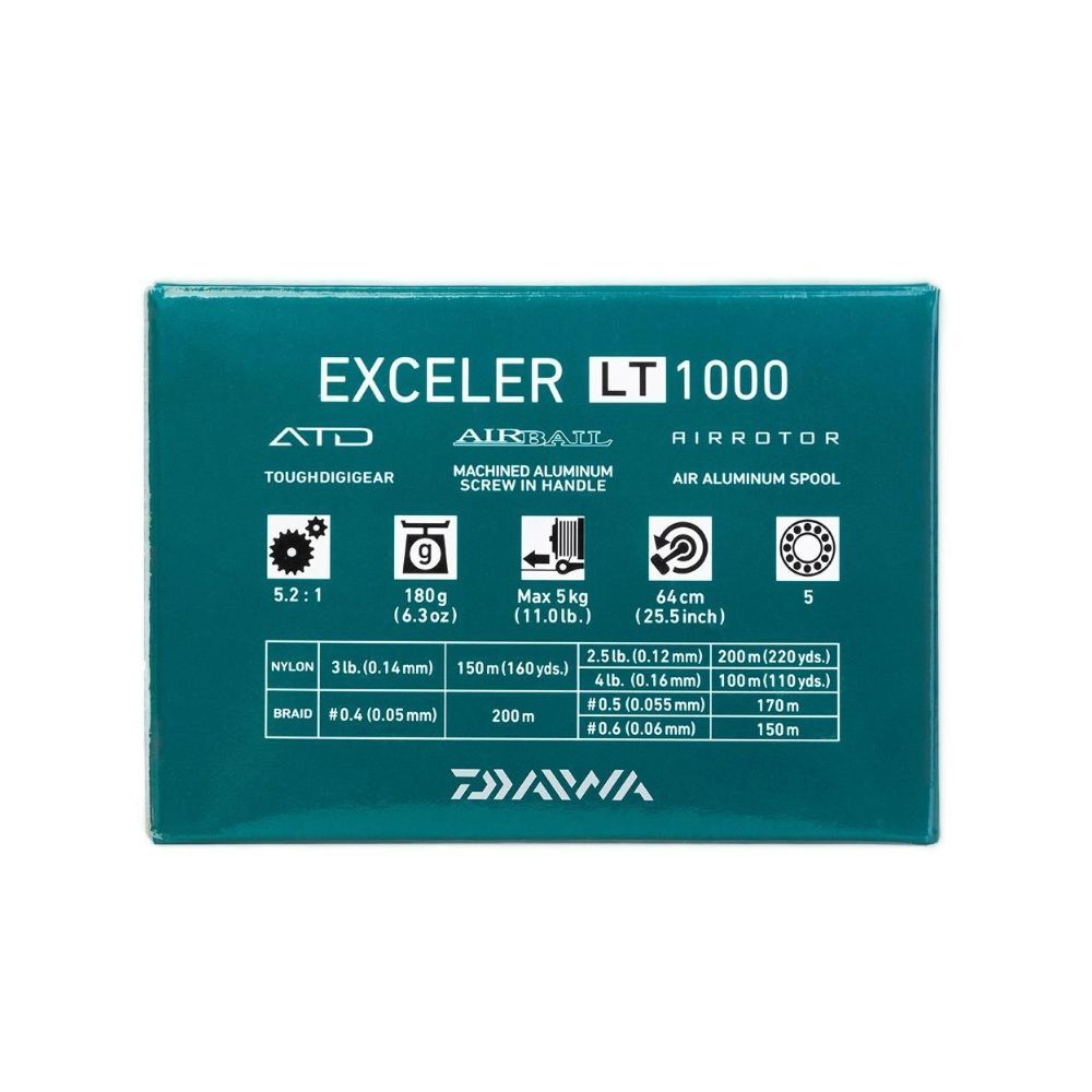 Катушка Daiwa 20 Exceler LT 1000