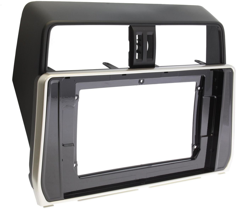 Магнитола Toyota Land Cruiser Prado 150 2017-2023 (рамка 10) - Teyes LUX ONE ROUND монитор 12.3" 2K QLED на Android 10, CarPlay, 4G SIM-слот