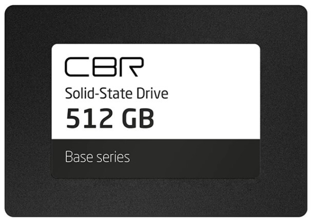 Накопитель SSD 2.5'' CBR SSD-512GB-2.5-BS24b
