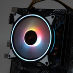 Кулер для CPU TESLA 1040RGB, 1х120мм, 1600rpm, 3-pin, Al+Cu, серебристый-черный-белый/RGB, 51.3CFM, 25.1дБ, 4-PIPE(прямой контакт), TDP 155Вт, INTEL 1700/1200/115x/775/1366, AMD AM5/AM4/AM3(+)/AM2(+)/FM2(+)/FM1/754/940/939 (TSL-1040-RGB)