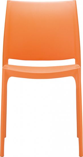 Стул пластиковый Maya оранжевый