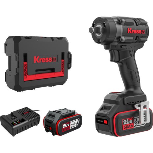 Гайковерт аккумуляторный KRESS KH276 20V 5Ач кейс