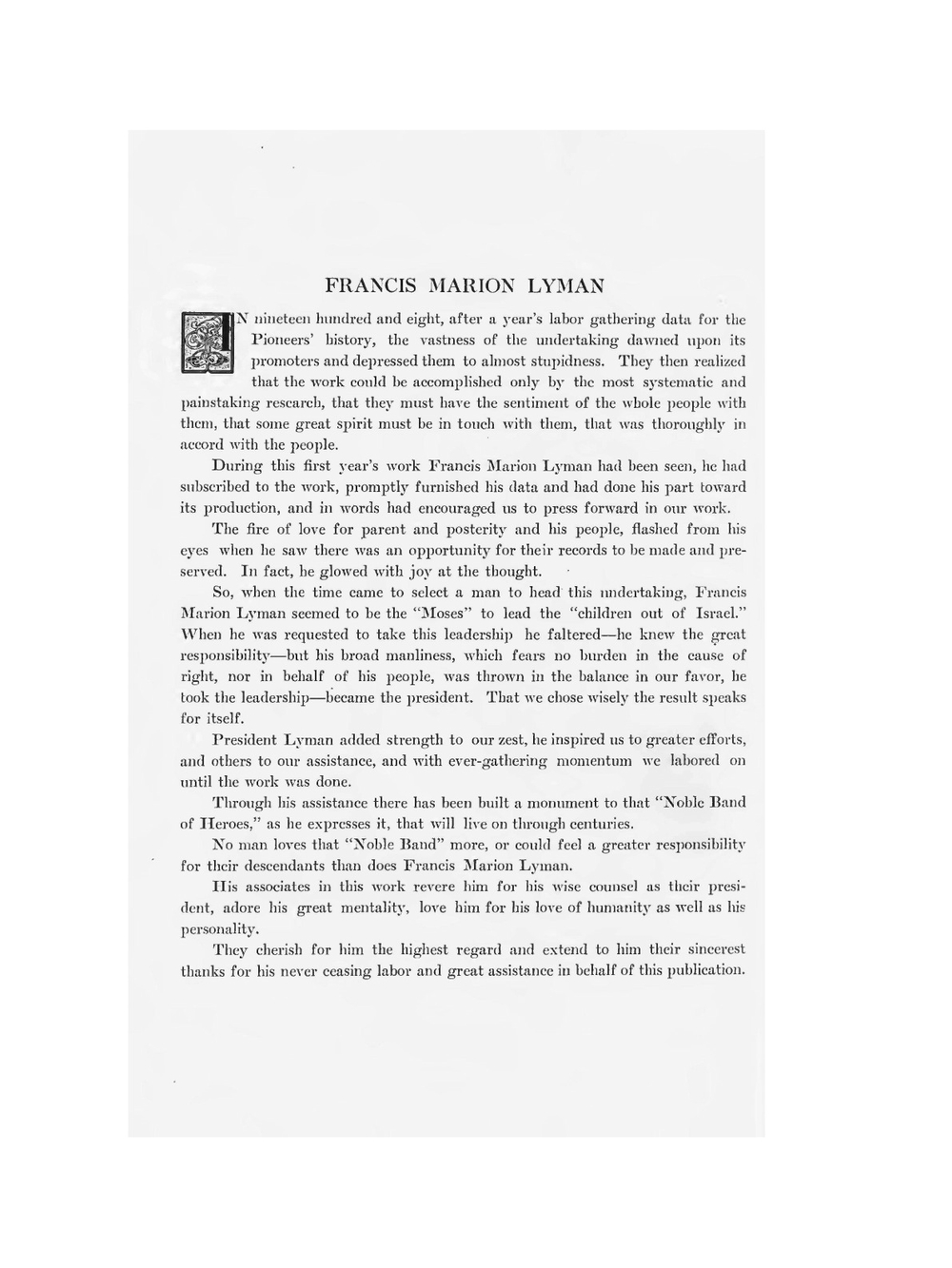 Pioneers and prominent men of Utah. Volume 1. Сomprising photographs | F. Esshom