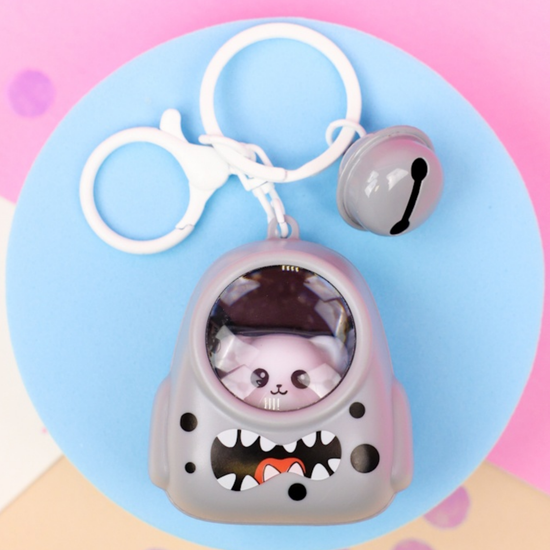 Брелок-фонарик Zoo Рюкзак, серый