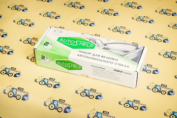 Набор для вклейки (стекла) 3 часа(достаточно 1шт для лобового, дверного стекла)