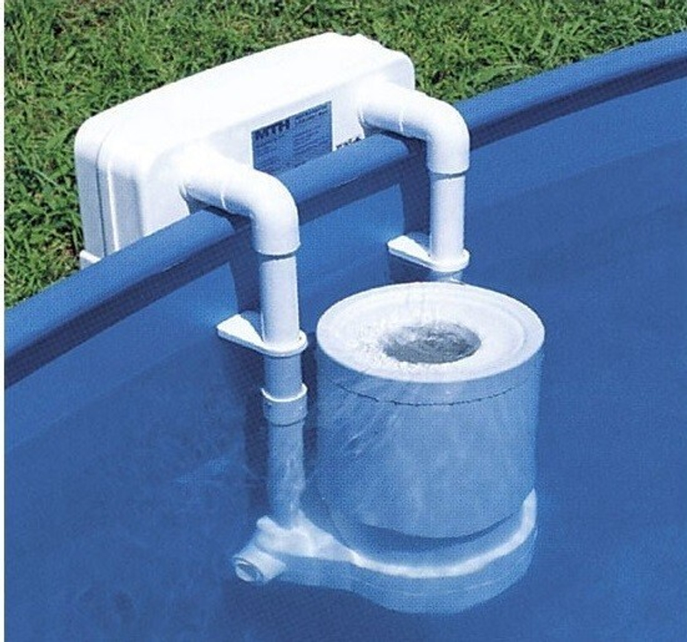 Скиммер для бассейна до 25м² навесной SK2 не склеенный - 7 м³/ч, подкл. Ø40мм, ABS-пластик - MTH, Германия