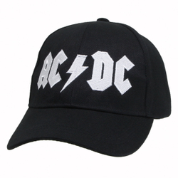 Бейсболка текстильная с вышивкой группы AC/DC