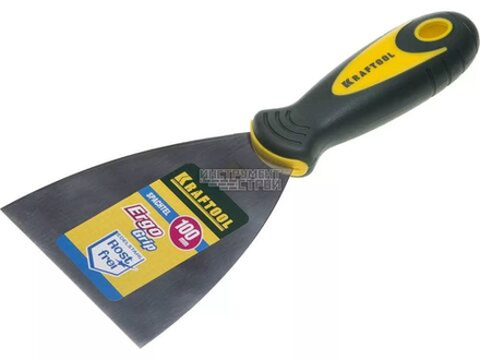 Шпатель DECOR фуговальный, двухкомп. ручка, длина 126 мм (6шт/уп)