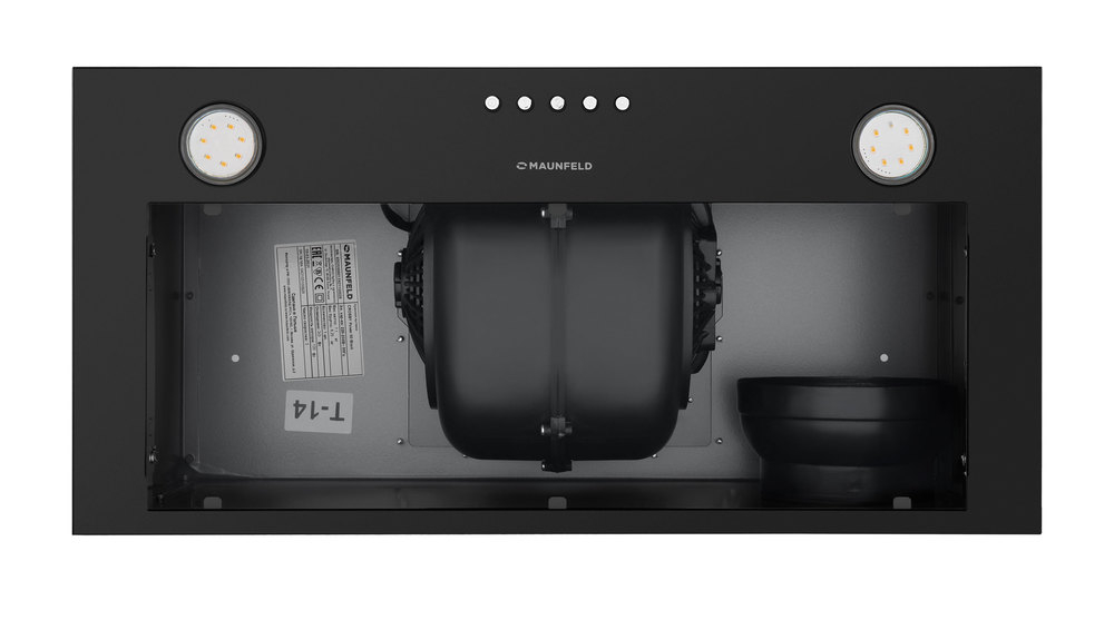 Кухонная вытяжка MAUNFELD Crosby Power 50 черный