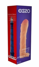 Удлиняющая насадка с подхватом LIGHTHOUSE - 23,5 см. (Цвет: телесный)