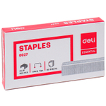 Скобы DELI для степлера №24/8 (50 листов), 500 шт/кор