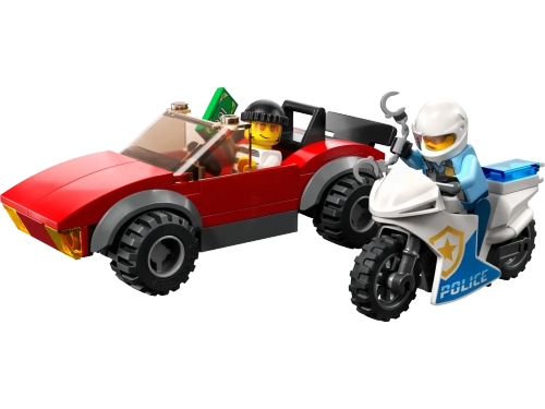 Конструктор LEGO City 60392 Полицейская погоня на байке