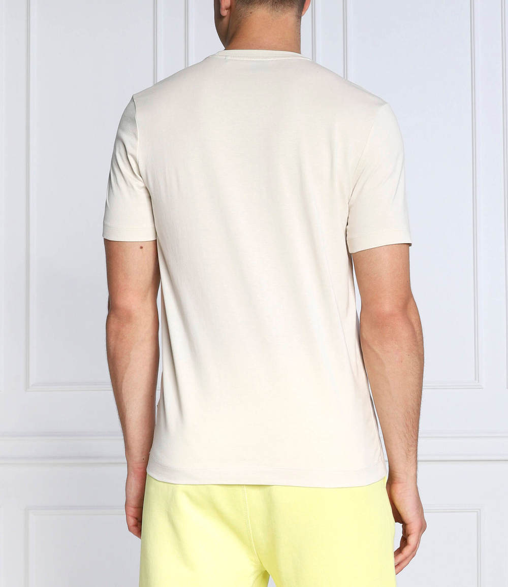 футболка thompson BOSS BLACK - экрю(50468347)