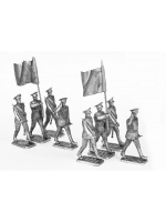Оловянный солдатик Парад. Знаменная группа 3 Командир