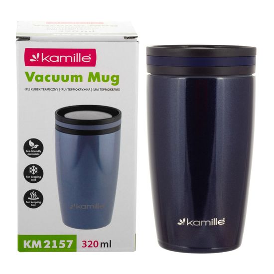 Термокружка 320 мл. из нержавеющей стали Kamille KM 2157