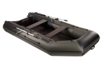 Броня-320 СК слань+киль хаки-черный (Лодка ПВХ под мотор с усилением)