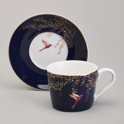 КОФЕЙНЫЙ НАБОР LEFARD "GOLDEN BIRDS" НА 2 ПЕР. 4 ПР. 120 МЛ (КОР=12НАБ.)