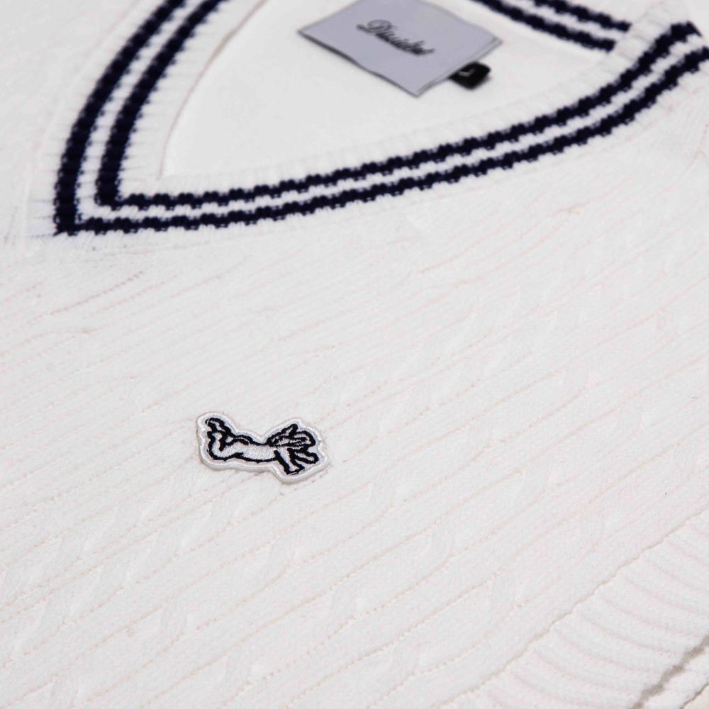 Жилет Dissident Angel Cable Vest белый