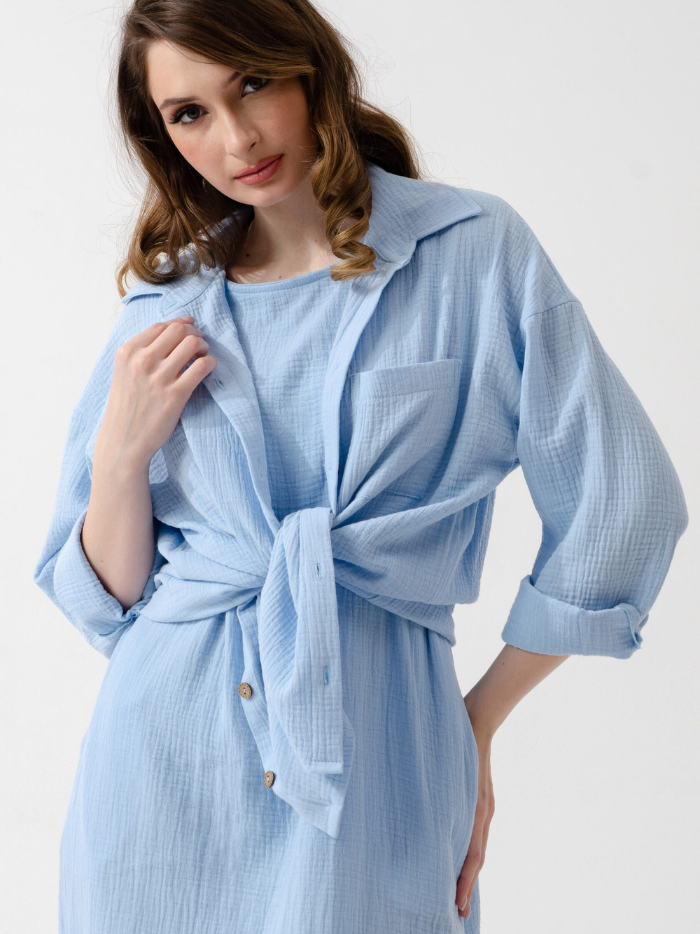 Рубашка женская "Муслин"