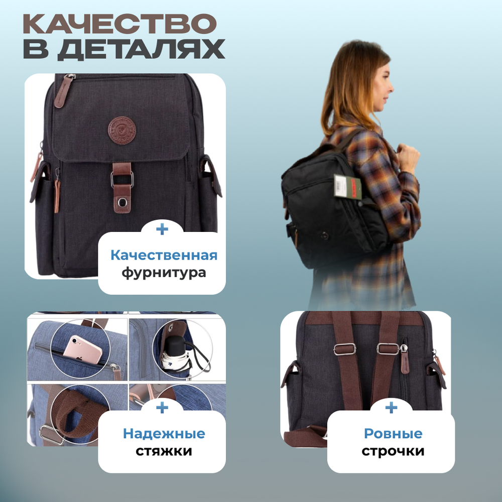 Рюкзак Смарт - Зеленый