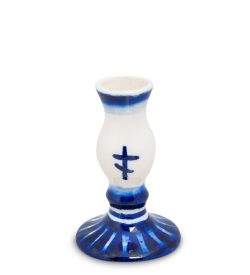 ГЛ- 111 Подсвечник (Гжельский фарфор)