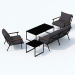 Кресло Ideal Patio ФЕСТА антрацит