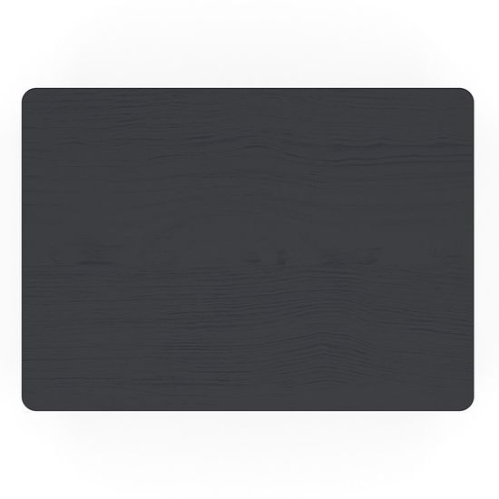 Столик кофейный saga, 50х70 см, темно-серый