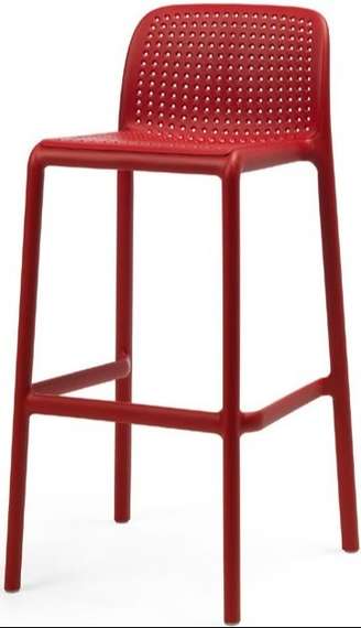 Барный стул Lido красный