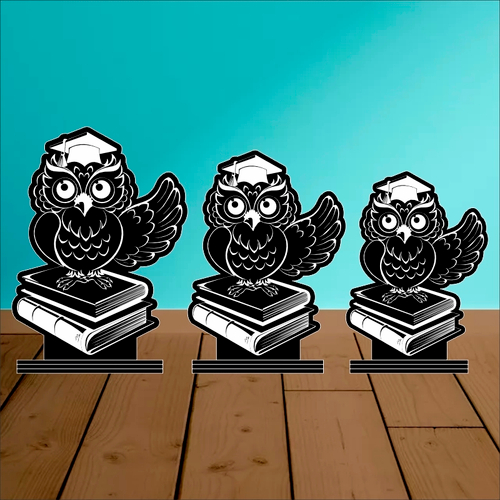 Акриловый приз СОВА 3551