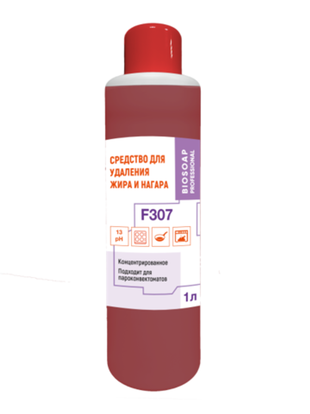 Концентрированное средство для удаления жира и нагара Артикул F307, 1 л